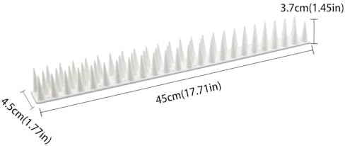 Mehrfarbige Taubenabwehr-Spikes von – 30 STK dekorative Kunststoff-Spikes für Garten, effektiv gegen Vögel, Eichhörnche