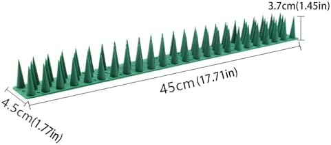 Mehrfarbige Taubenabwehr-Spikes von – 30 STK dekorative Kunststoff-Spikes für Garten, effektiv gegen Vögel, Eichhörnche