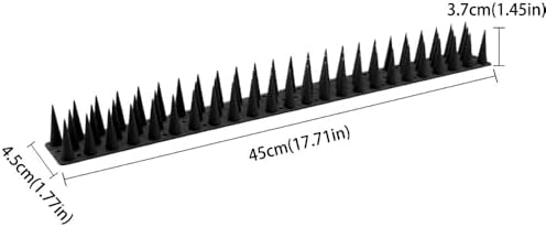 Mehrfarbige Taubenabwehr-Spikes von – 30 STK dekorative Kunststoff-Spikes für Garten, effektiv gegen Vögel, Eichhörnche