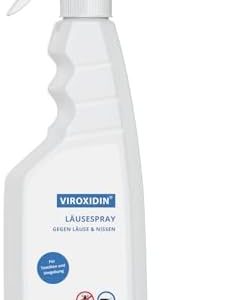 Läuse Abwehrspray von - 500ml Textilspray mit Sofortschutz gegen Läuse & Nissen - Ohne Permethrin, sanfte & effektive F
