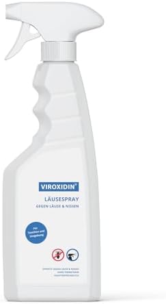 Läuse Abwehrspray von - 500ml Textilspray mit Sofortschutz gegen Läuse & Nissen - Ohne Permethrin, sanfte & effektive F