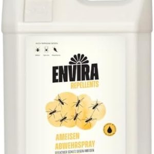 Envira Ameisenspray 5 Liter - Effektives Langzeit-Abwehrmittel gegen Wegameisen und Pharaoameisen für Wohnung, Balkon un