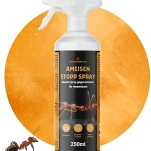 Ameisen Repellent Spray 250 ml - Hoch konzentriert mit LANGZEITWIRKUNG - Starke Abwehr für Innenräume