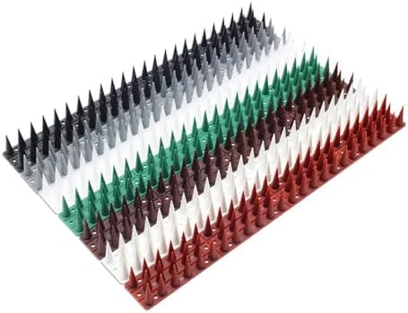 Mehrfarbige Taubenabwehr-Spikes von – 30 STK dekorative Kunststoff-Spikes für Garten, effektiv gegen Vögel, Eichhörnche