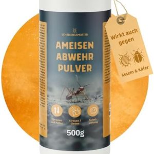Ameisen Abwehr Pulver 500g – Effektive Sofortwirkung gegen Ameisen & Käfer – Ideal für Innen- & Außenbereiche