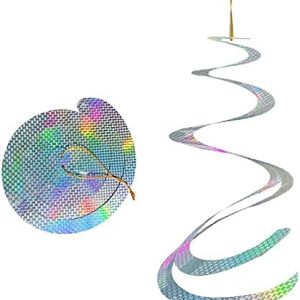 Vogelschreck Stäbe - Reflektierende Vogelabwehr für Garten & Balkon, effektiver Schutz 1 Stück