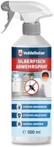 Veddelholzer 500 ml Silberfisch Abwehrspray - Effektive & nachhaltige Bekämpfung für ein schädlingsfreies Zuhause