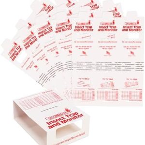 Catchmaster 288i Silberfisch Monitoring-Klebefallen – 54 Stück, 100% Giftfrei, Stark und Sicher für Haushalte mit Kinder