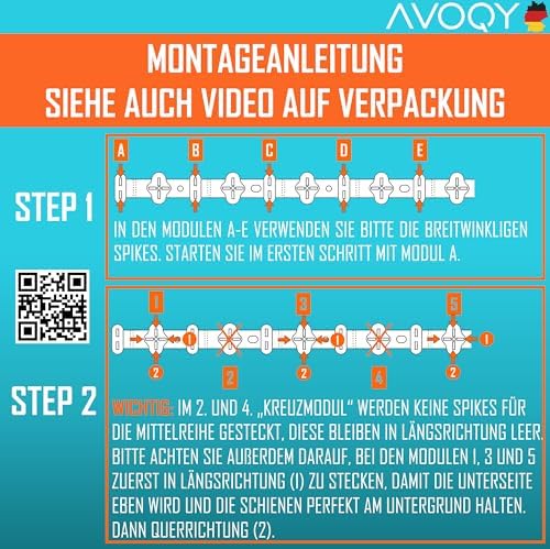 Premium Taubenabwehr-Spikes 5-REIHIG, 3 Meter, Rostfrei, ideal für Balkon, effektiv gegen Tauben!