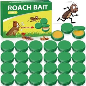 Kakerlaken Abwehrmittel Gel - Effektive Lösung gegen Schaben für den Innenbereich, 24 Stück für nachhaltigen Schutz!