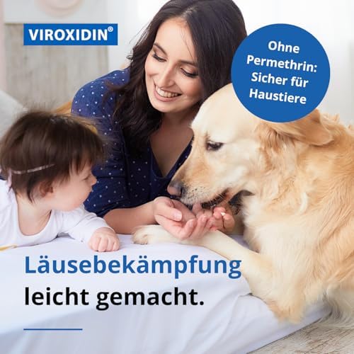 Läuse Abwehrspray von - 500ml Textilspray mit Sofortschutz gegen Läuse & Nissen - Ohne Permethrin, sanfte & effektive F