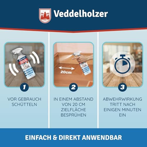 Veddelholzer 500 ml Silberfisch Abwehrspray - Effektive & nachhaltige Bekämpfung für ein schädlingsfreies Zuhause