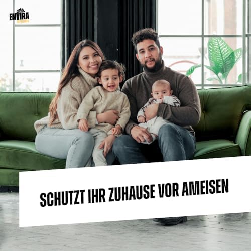 Envira Ameisenspray 5 Liter - Effektives Langzeit-Abwehrmittel gegen Wegameisen und Pharaoameisen für Wohnung, Balkon un