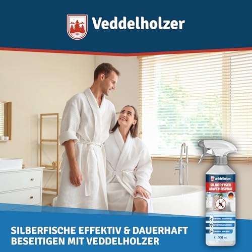Veddelholzer 500 ml Silberfisch Abwehrspray - Effektive & nachhaltige Bekämpfung für ein schädlingsfreies Zuhause